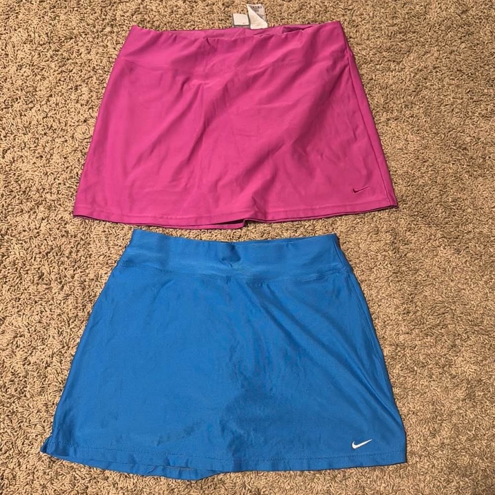 2 medium Nike skirts gently used